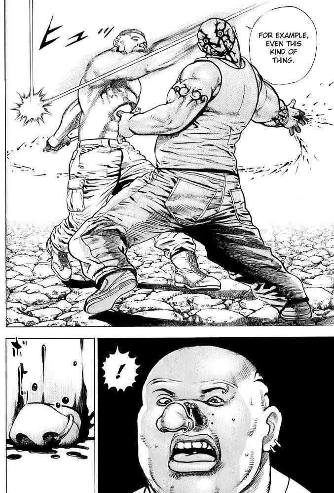 Tough Chapter 54 page 12 - Chapter 54 : Sharp *"Watch out, ferocious human!"