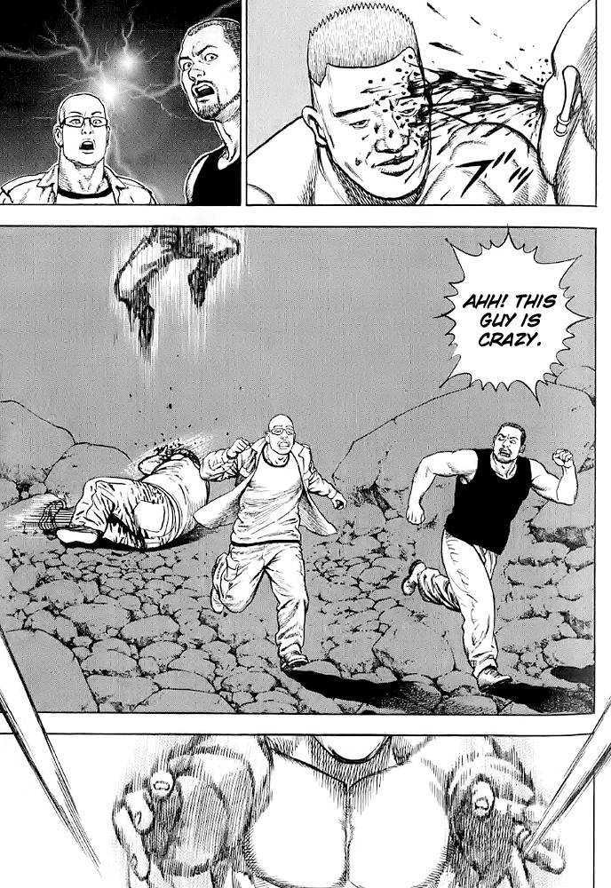 Tough Chapter 54 page 13 - Chapter 54 : Sharp *"Watch out, ferocious human!"