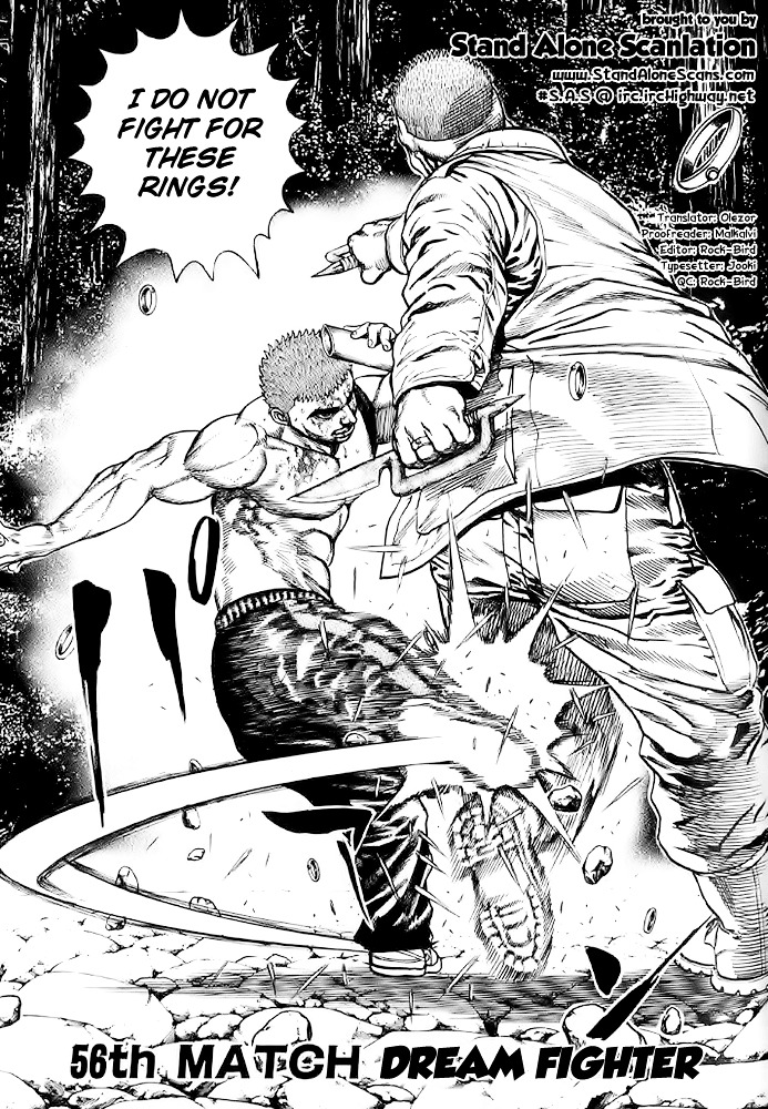 Tough Chapter 56 page 1 - Chapter 56 : 56th Match - Dream Fighter