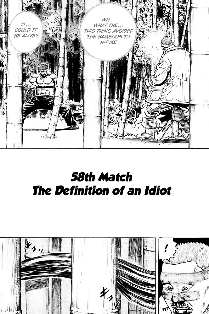 Tough Chapter 58 page 3 - Chapter 58 : 58th Match - The Definition of an Idiot