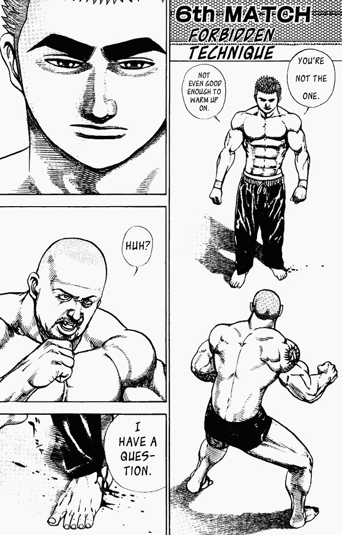 Tough Chapter 6 page 1 - Chapter 6 : 6th Match - Forbidden Technique