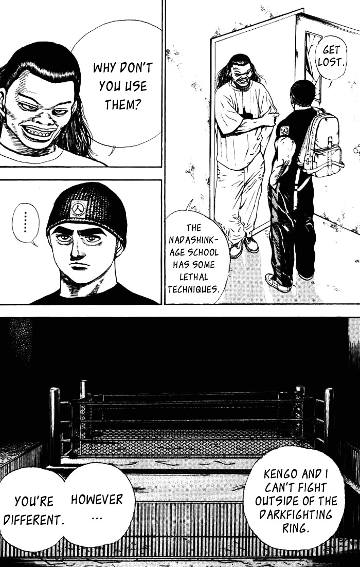 Tough Chapter 7 page 12 - Chapter 7 : 7th Match - Wakabashi's Speech