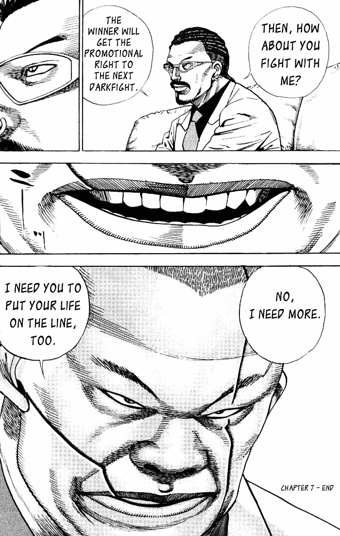 Tough Chapter 7 page 18 - Chapter 7 : 7th Match - Wakabashi's Speech