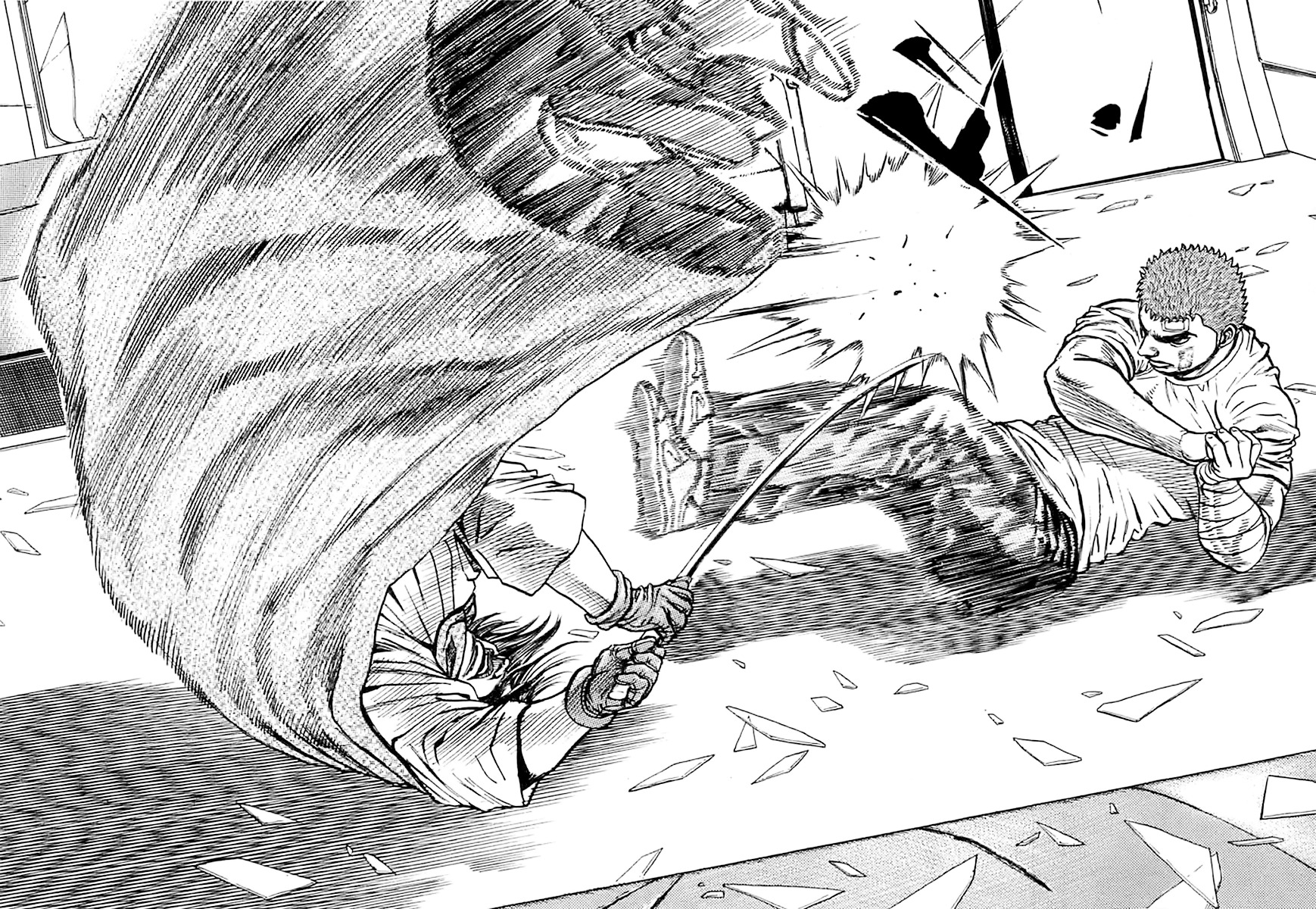 Tough Chapter 86 page 14 - Chapter 86 : 86th Match - Deadly! Engetsu Style!
