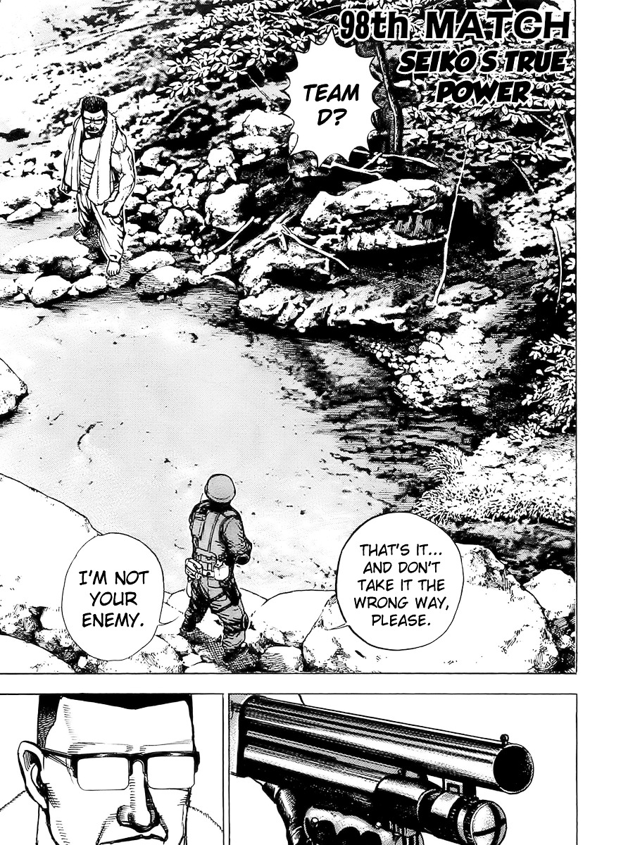 Tough Chapter 98 page 1 - Chapter 98 : 98th Match - Seiko's True Power