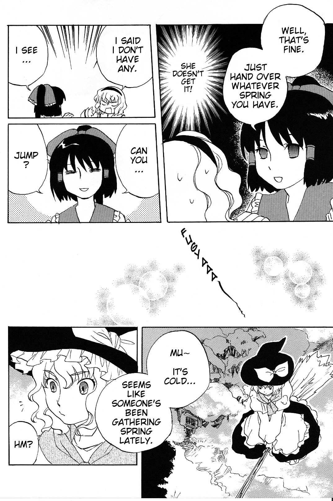 Touhou - Bohemian Archive in Japanese Red Chapter 7 page 2 - Chapter 7: Shrine maiden's small spring search