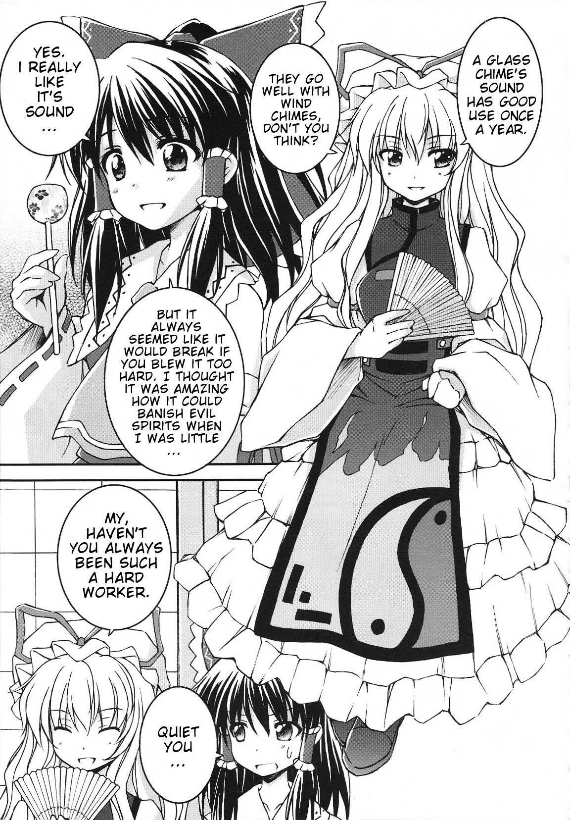 Touhou - Bohemian Archive in Japanese Red Chapter 9 page 5 - Chapter 9: Phantasmal song [End]