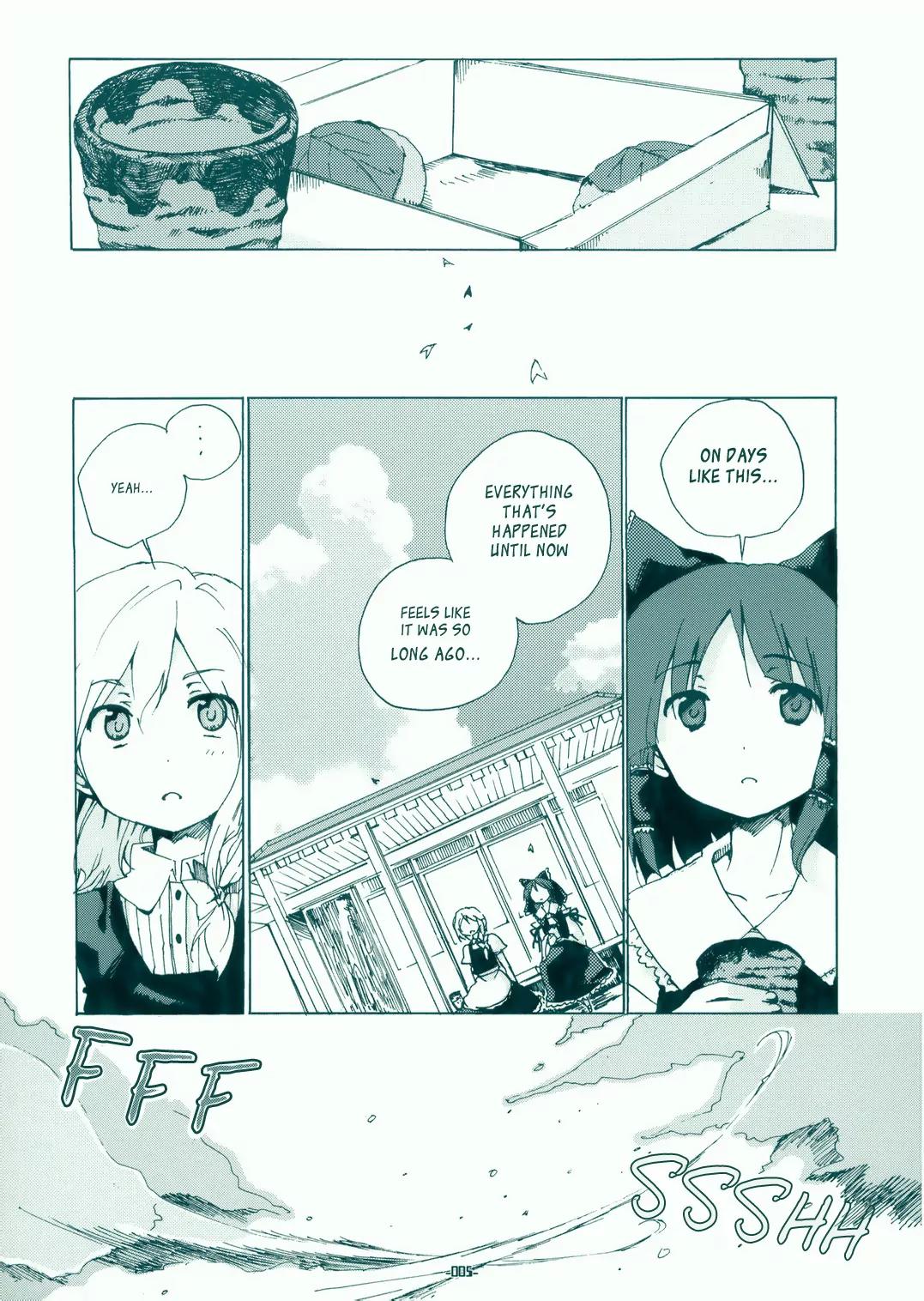 Touhou Bougetsushou - Silent Sinner in Blue Chapter 0 page 5 - Chapter 0: Prologue