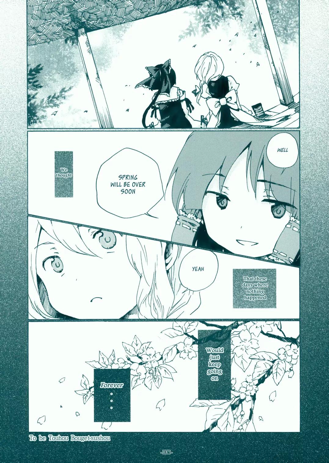 Touhou Bougetsushou - Silent Sinner in Blue Chapter 0 page 7 - Chapter 0: Prologue