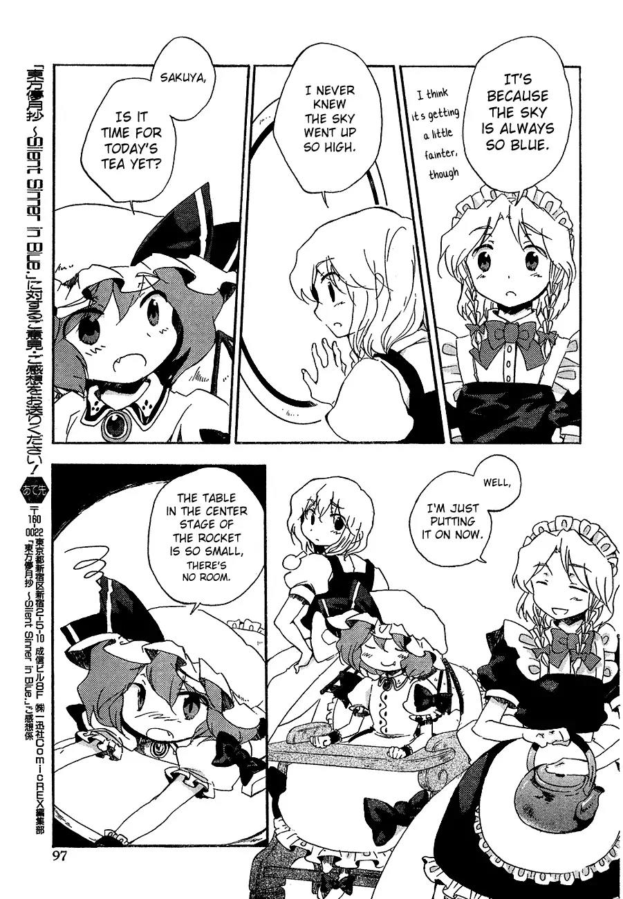 Touhou Bougetsushou - Silent Sinner in Blue Chapter 11 page 5 - Chapter 11: Flying the Blue Sky