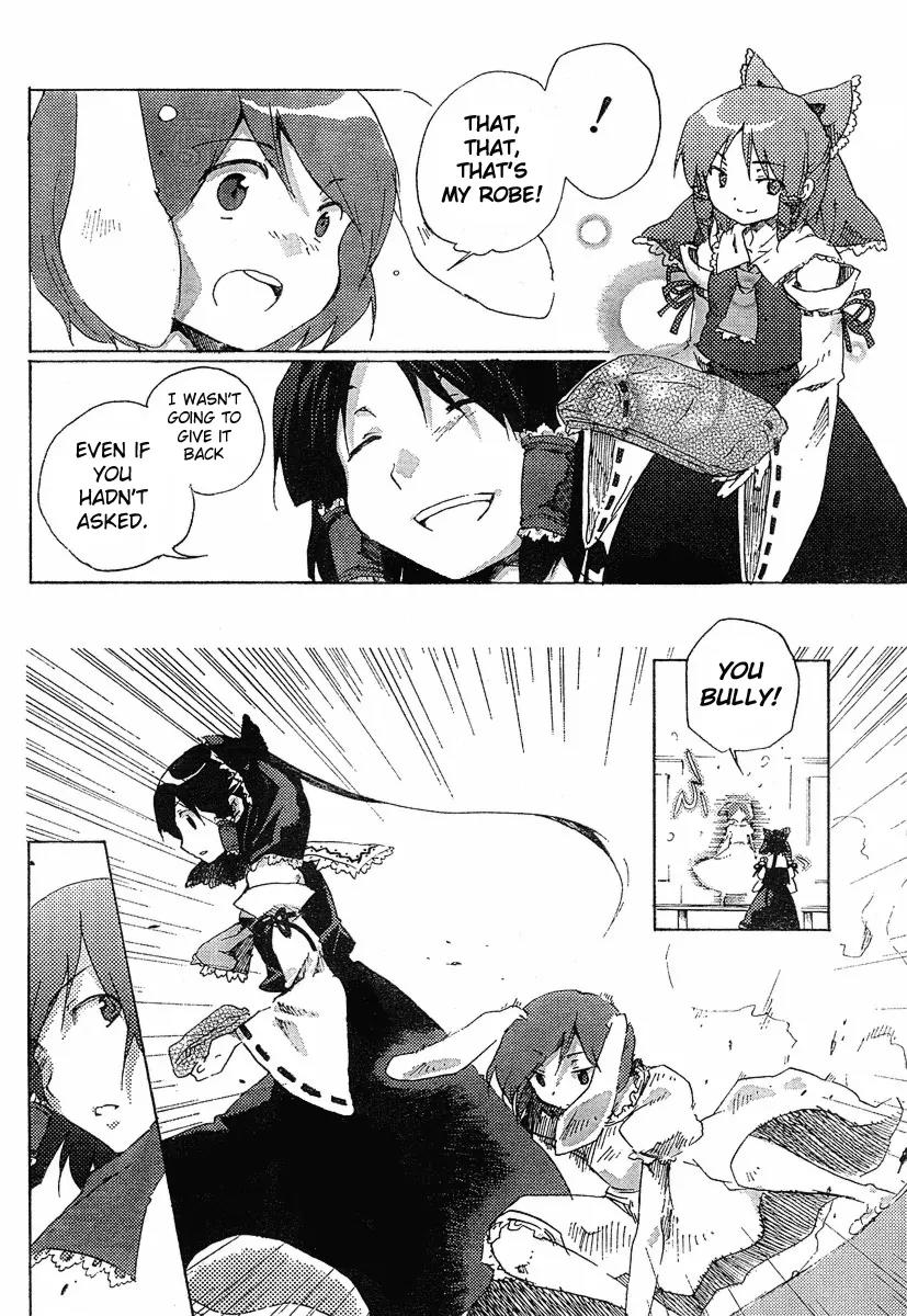 Touhou Bougetsushou - Silent Sinner in Blue Chapter 2 page 4 - Chapter 2: The Jewelled Rabbit's Letter