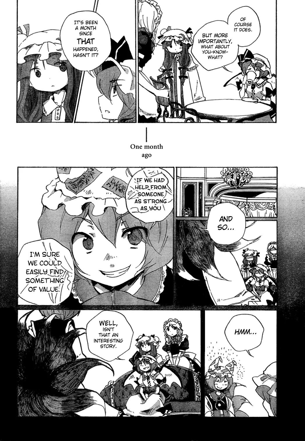 Touhou Bougetsushou - Silent Sinner in Blue Chapter 3 page 6 - Chapter 3: The Scarlet Rocket