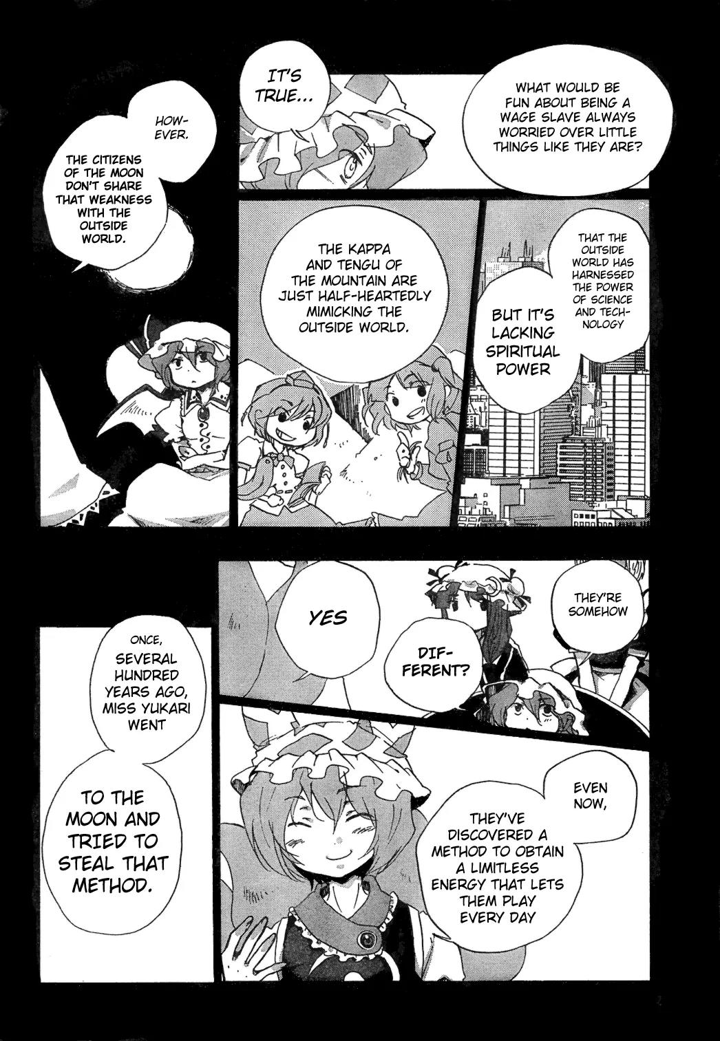 Touhou Bougetsushou - Silent Sinner in Blue Chapter 3 page 8 - Chapter 3: The Scarlet Rocket