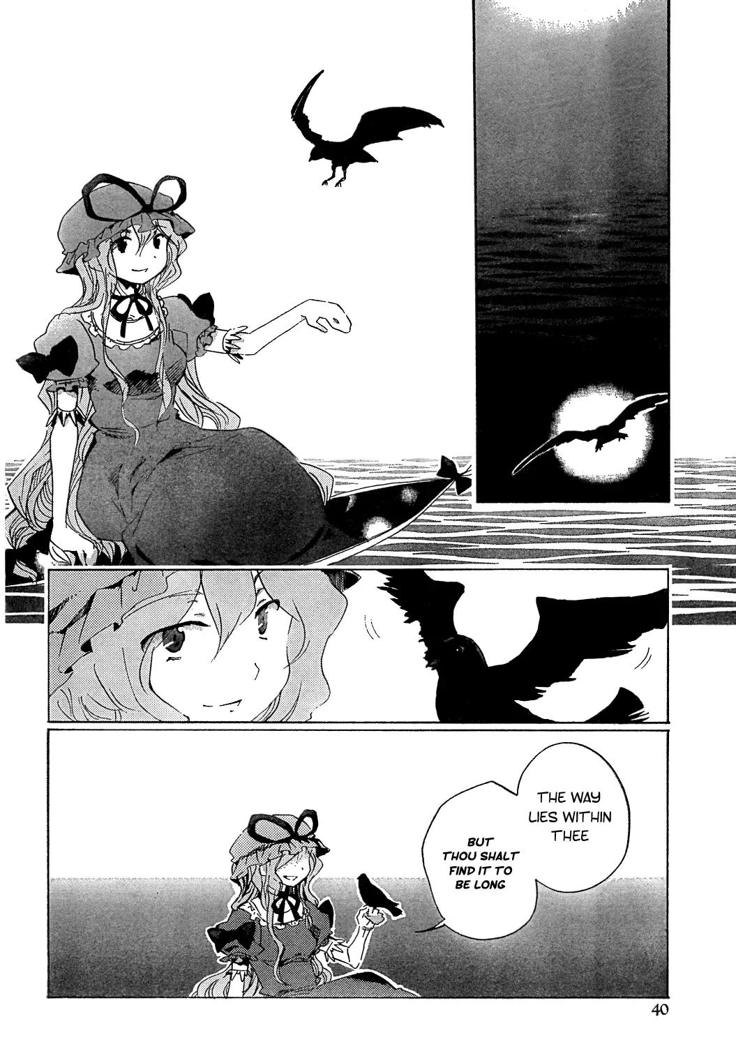Touhou Bougetsushou - Silent Sinner in Blue Chapter 6 page 22 - Chapter 6: The Three-God Moon Rocket