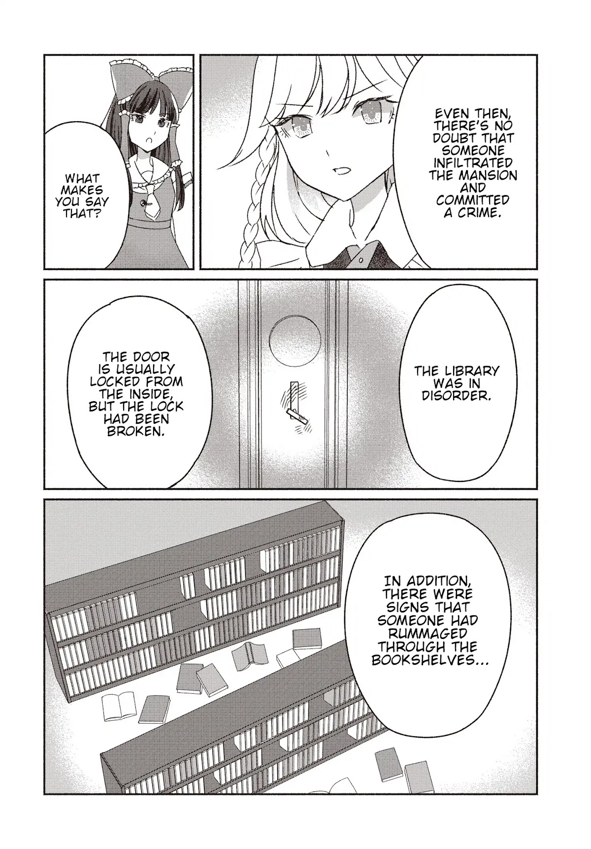 Touhou Chireikiden - Cheating Detective Satori Chapter 1 page 13 - Chapter 1