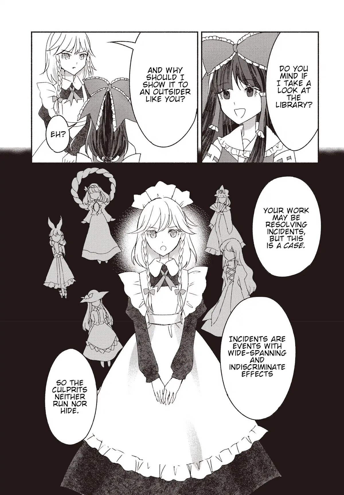 Touhou Chireikiden - Cheating Detective Satori Chapter 1 page 14 - Chapter 1