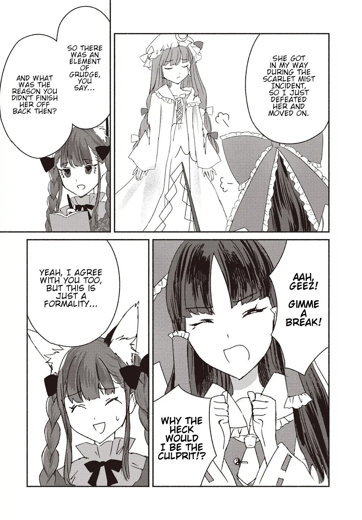 Touhou Chireikiden - Cheating Detective Satori Chapter 1 page 27 - Chapter 1