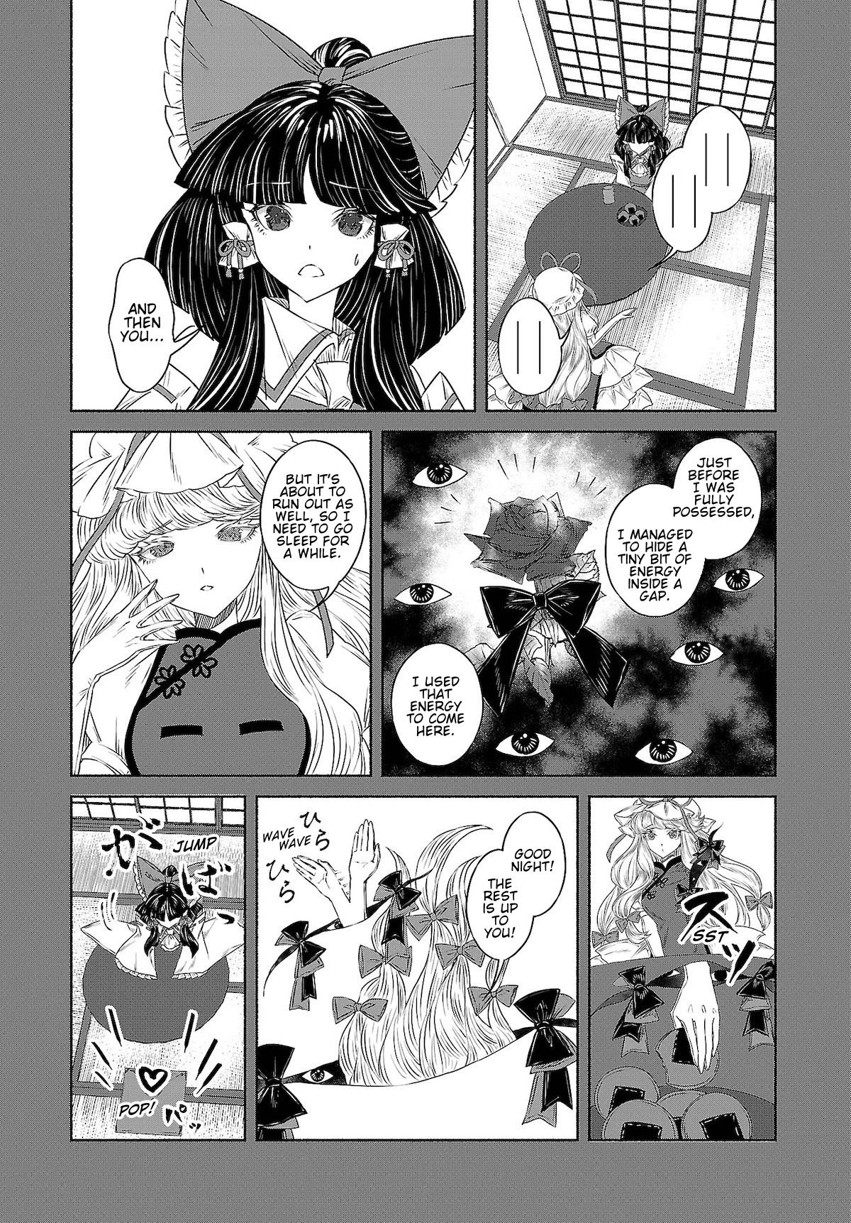 Touhou Chireikiden - Cheating Detective Satori Chapter 10 page 19 - Chapter 10: Ghostly Friend’s Dream Divination High in Spirits (Pt. VI)