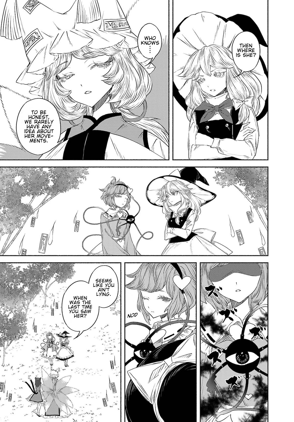 Touhou Chireikiden - Cheating Detective Satori Chapter 10 page 3 - Chapter 10: Ghostly Friend’s Dream Divination High in Spirits (Pt. VI)