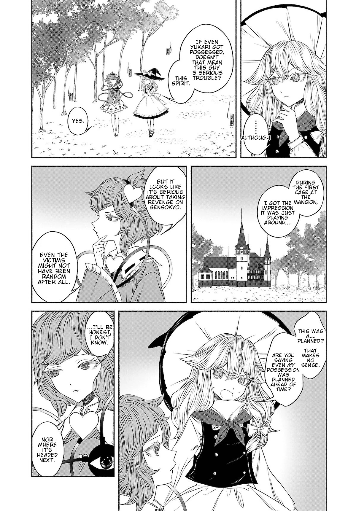 Touhou Chireikiden - Cheating Detective Satori Chapter 10 page 6 - Chapter 10: Ghostly Friend’s Dream Divination High in Spirits (Pt. VI)
