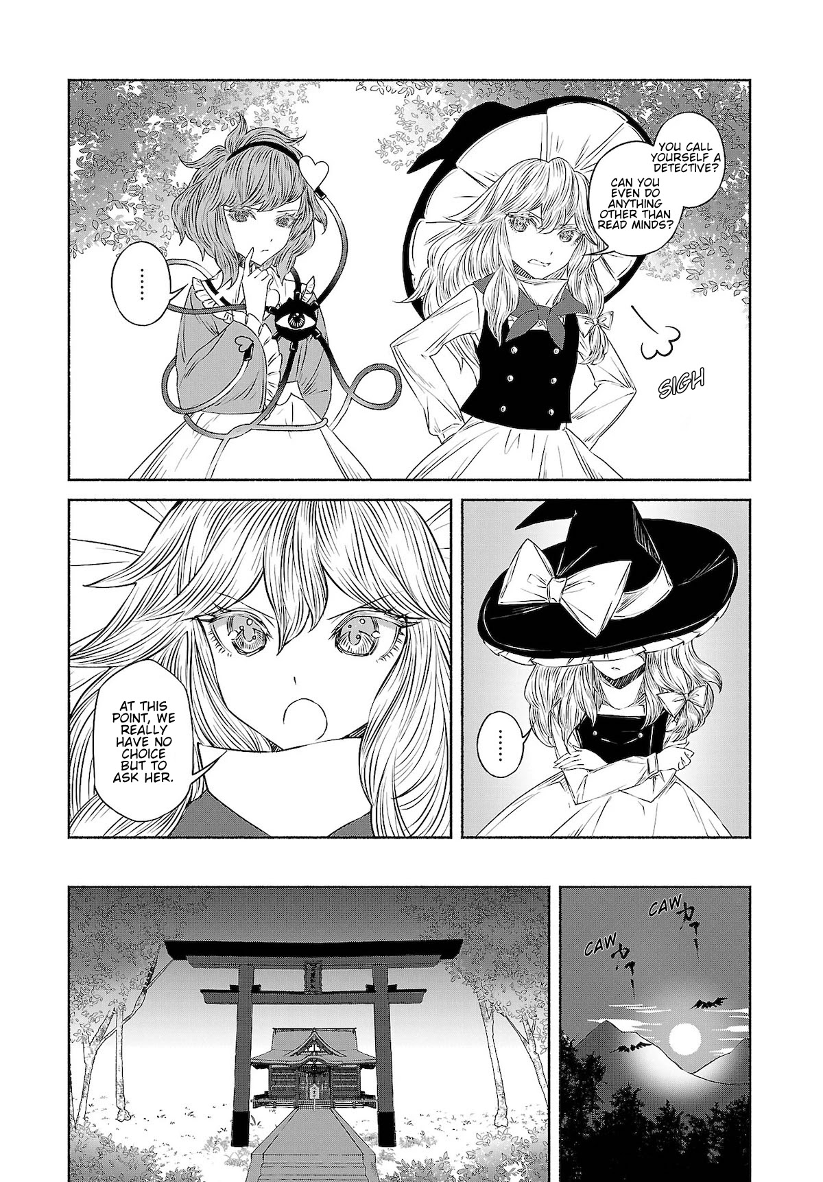 Touhou Chireikiden - Cheating Detective Satori Chapter 10 page 7 - Chapter 10: Ghostly Friend’s Dream Divination High in Spirits (Pt. VI)