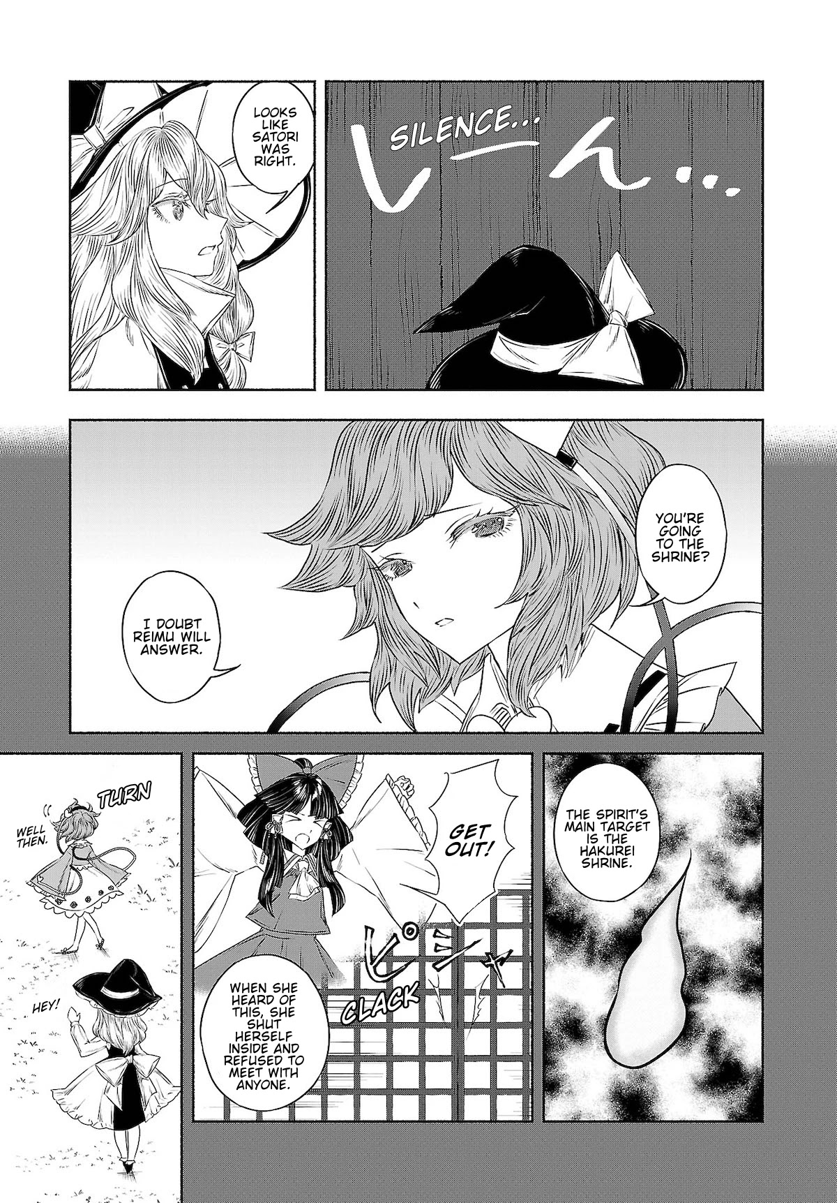 Touhou Chireikiden - Cheating Detective Satori Chapter 10 page 9 - Chapter 10: Ghostly Friend’s Dream Divination High in Spirits (Pt. VI)