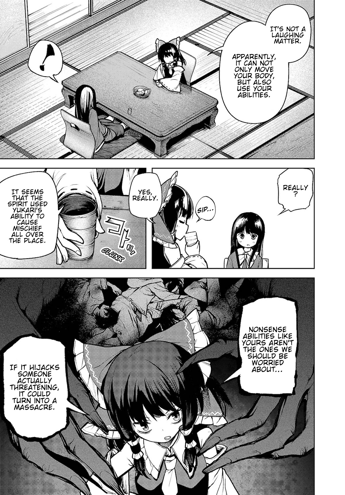 Touhou Chireikiden - Cheating Detective Satori Chapter 12 page 12 - Chapter 12: The Luminous Pearl Eternally Awaiting Salvation (Pt. I)