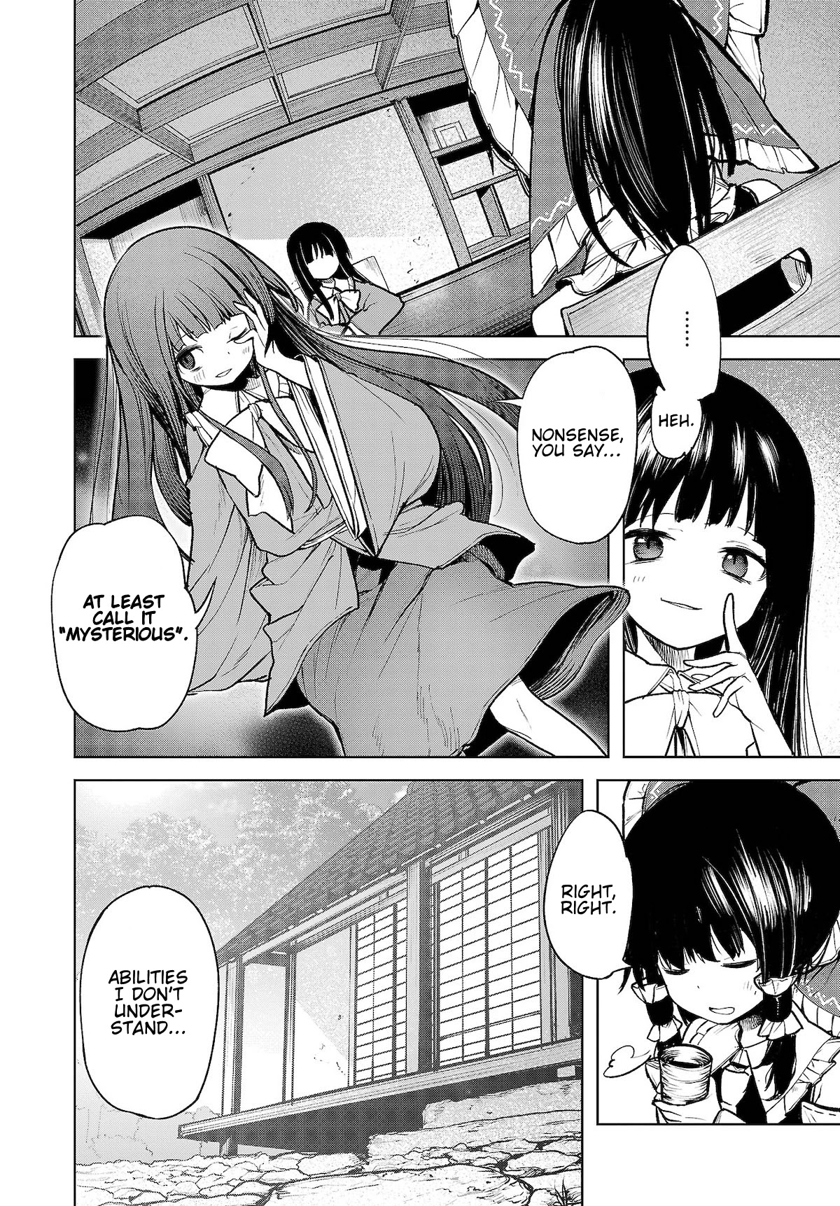 Touhou Chireikiden - Cheating Detective Satori Chapter 12 page 13 - Chapter 12: The Luminous Pearl Eternally Awaiting Salvation (Pt. I)