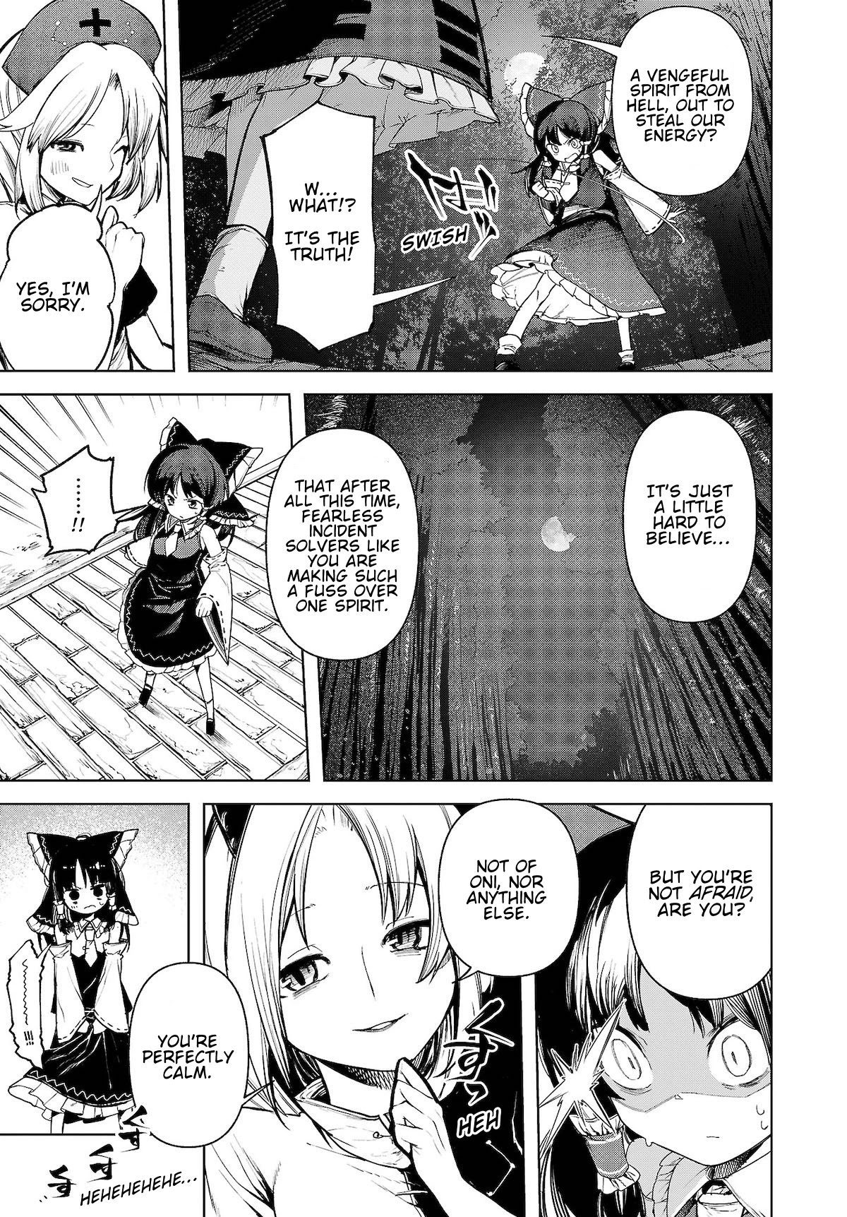 Touhou Chireikiden - Cheating Detective Satori Chapter 12 page 8 - Chapter 12: The Luminous Pearl Eternally Awaiting Salvation (Pt. I)