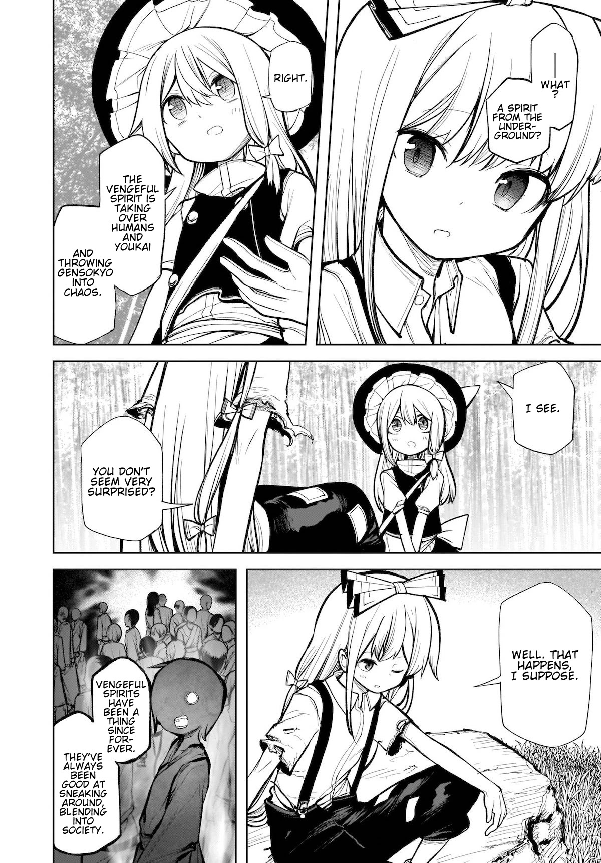 Touhou Chireikiden - Cheating Detective Satori Chapter 13 page 4 - Chapter 13: The Luminous Pearl Eternally Awaiting Salvation (Pt. II)