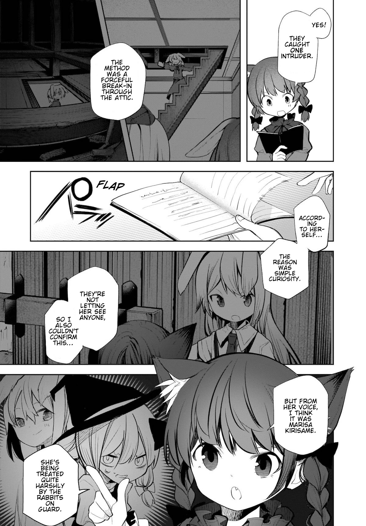 Touhou Chireikiden - Cheating Detective Satori Chapter 14 page 21 - Chapter 14: The Luminous Pearl Eternally Awaiting Salvation (Pt. III)