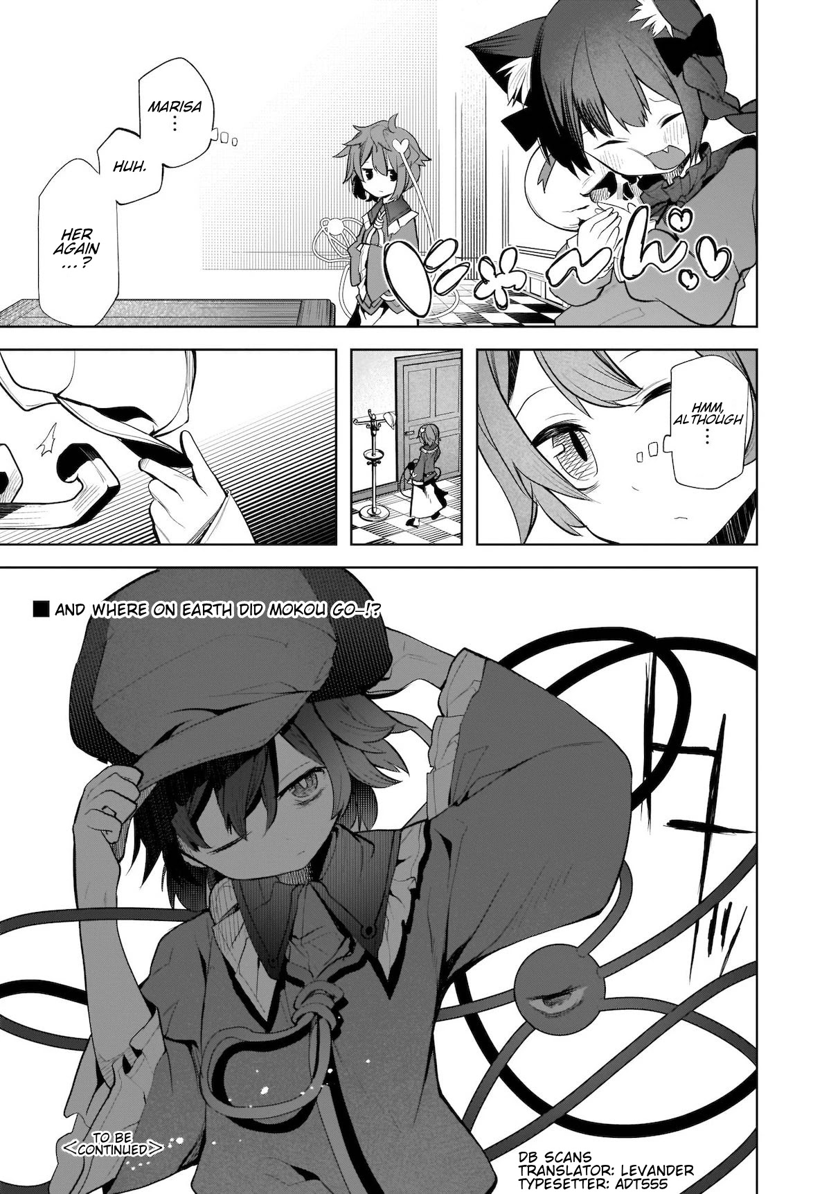 Touhou Chireikiden - Cheating Detective Satori Chapter 14 page 23 - Chapter 14: The Luminous Pearl Eternally Awaiting Salvation (Pt. III)