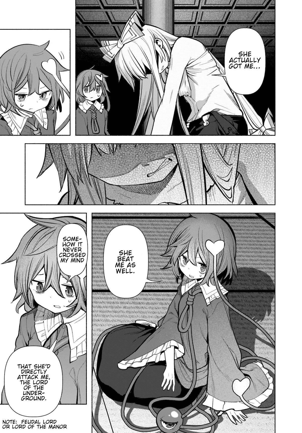 Touhou Chireikiden - Cheating Detective Satori Chapter 19 page 21 - Chapter 19: The Wind Circulates Through the Shrine Grounds (Pt. III)