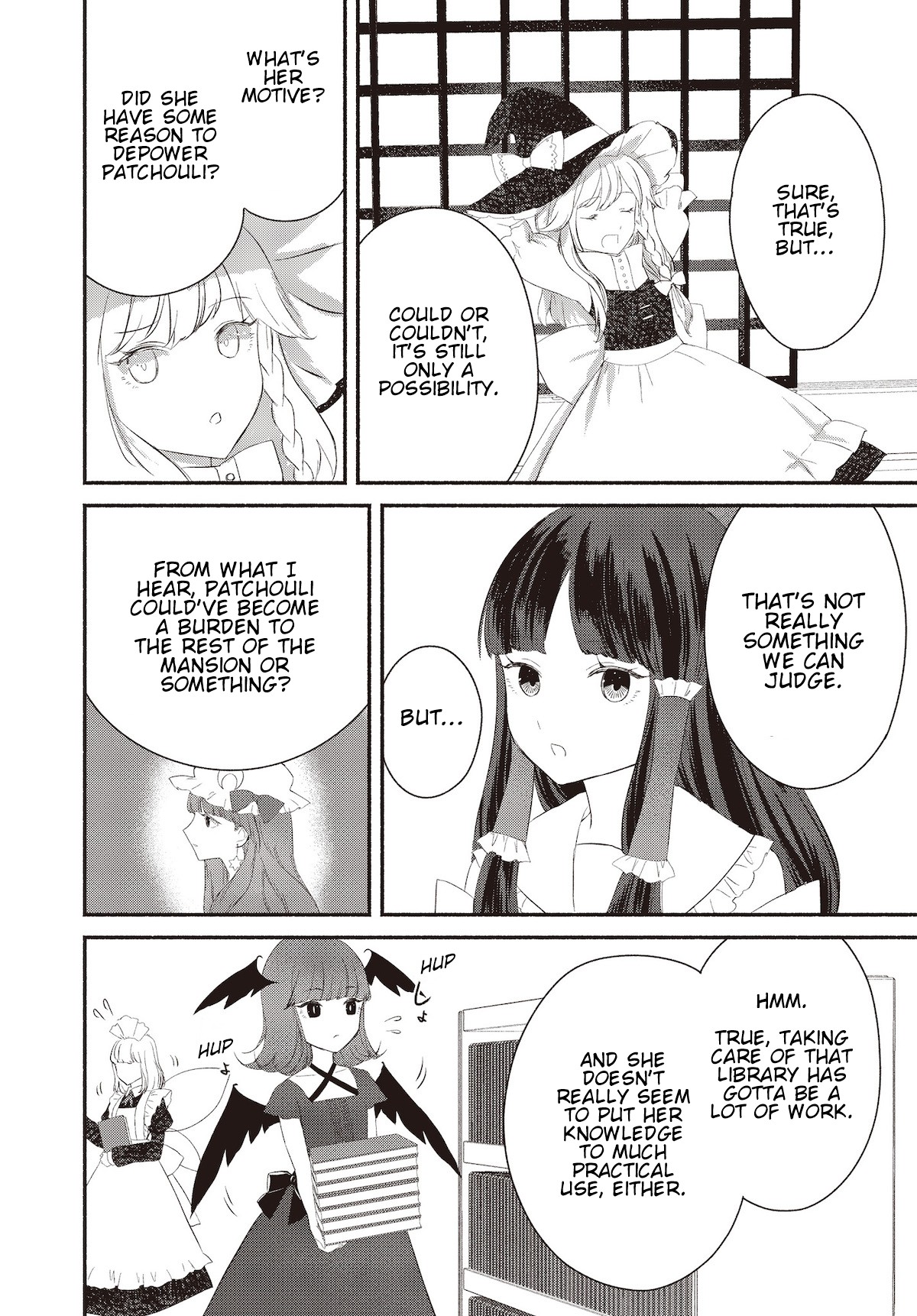Touhou Chireikiden - Cheating Detective Satori Chapter 2 page 10 - Chapter 2: The SDM Case Goes Under the Ground (Pt. II)