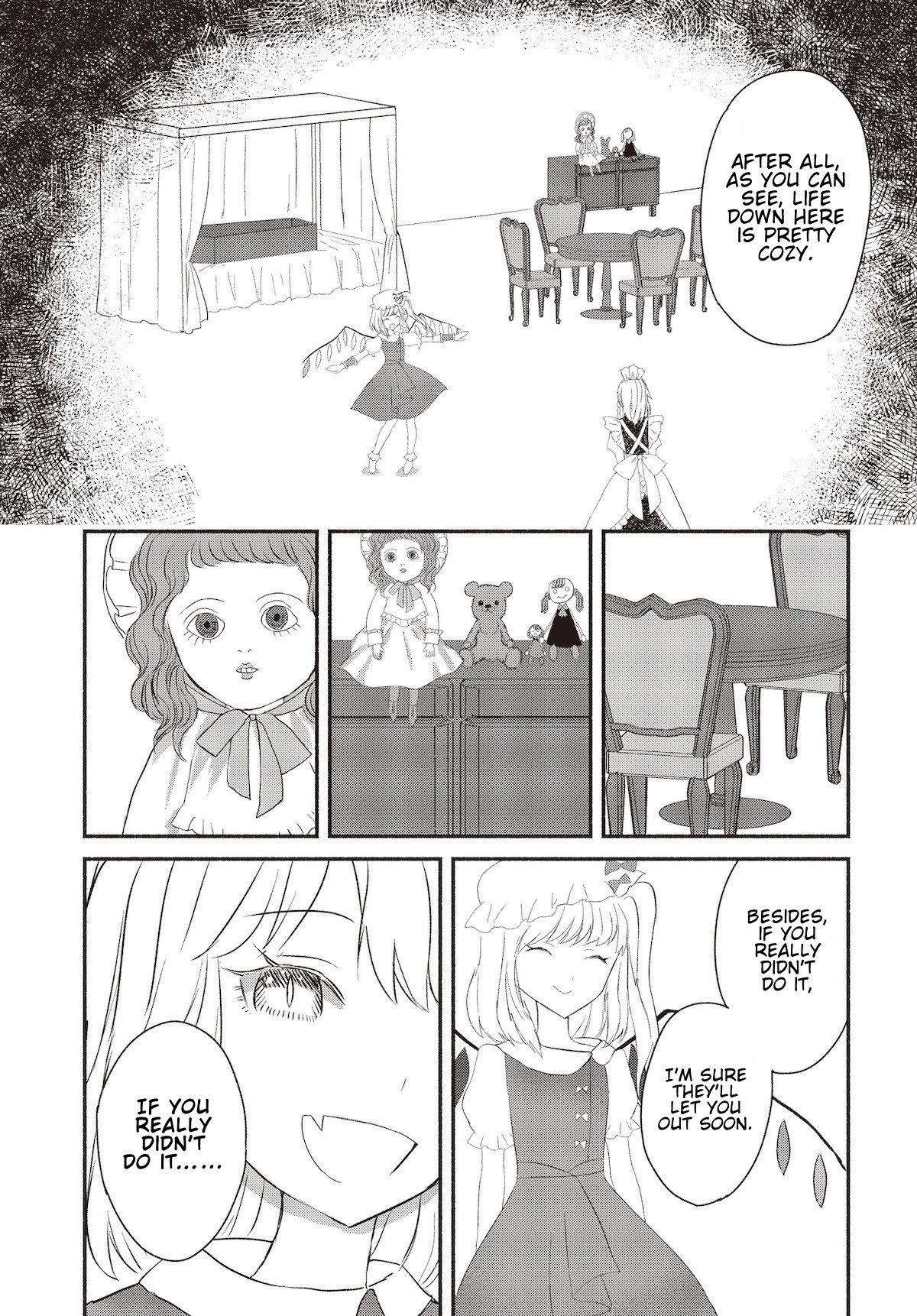 Touhou Chireikiden - Cheating Detective Satori Chapter 2 page 18 - Chapter 2: The SDM Case Goes Under the Ground (Pt. II)