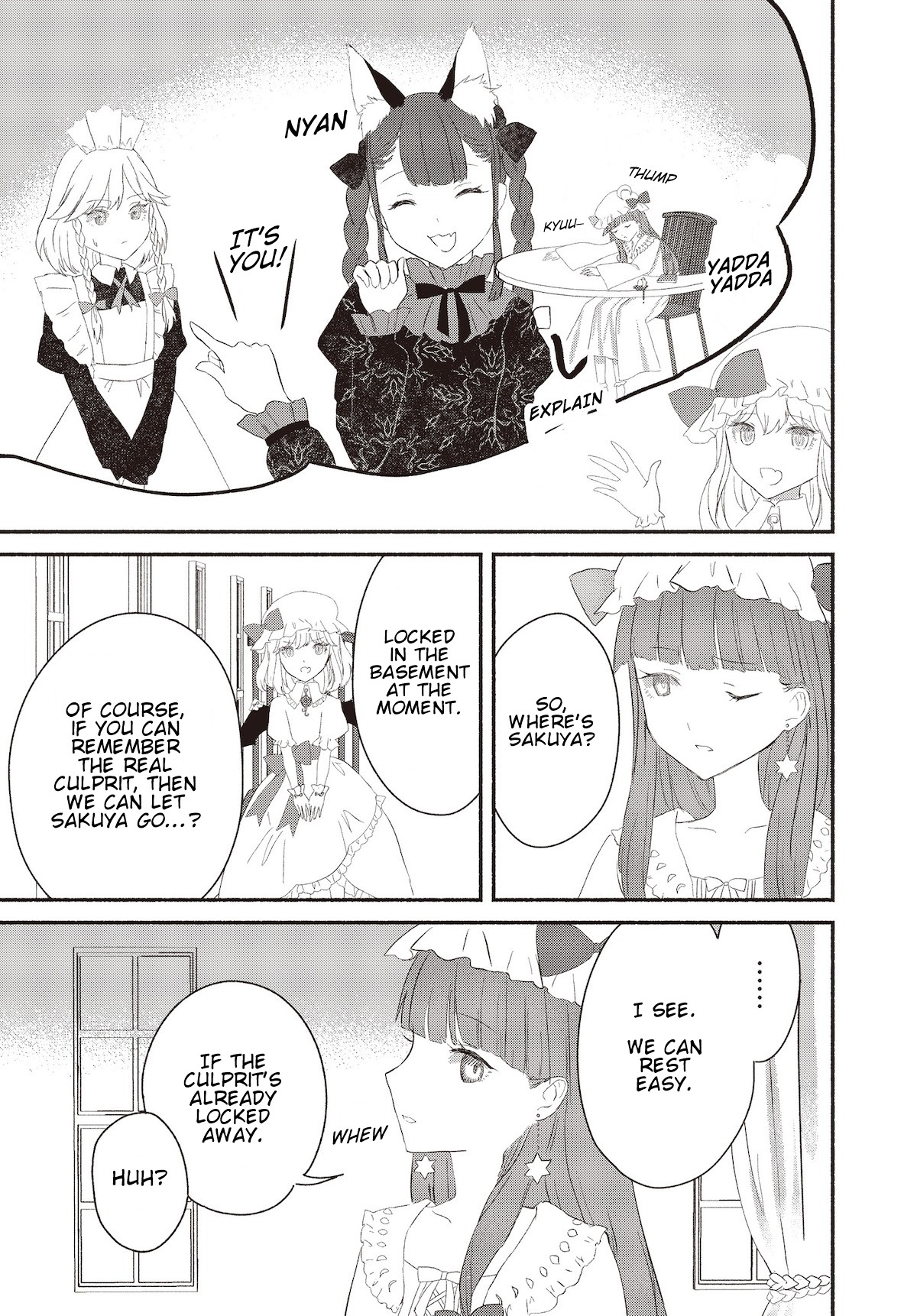 Touhou Chireikiden - Cheating Detective Satori Chapter 2 page 21 - Chapter 2: The SDM Case Goes Under the Ground (Pt. II)