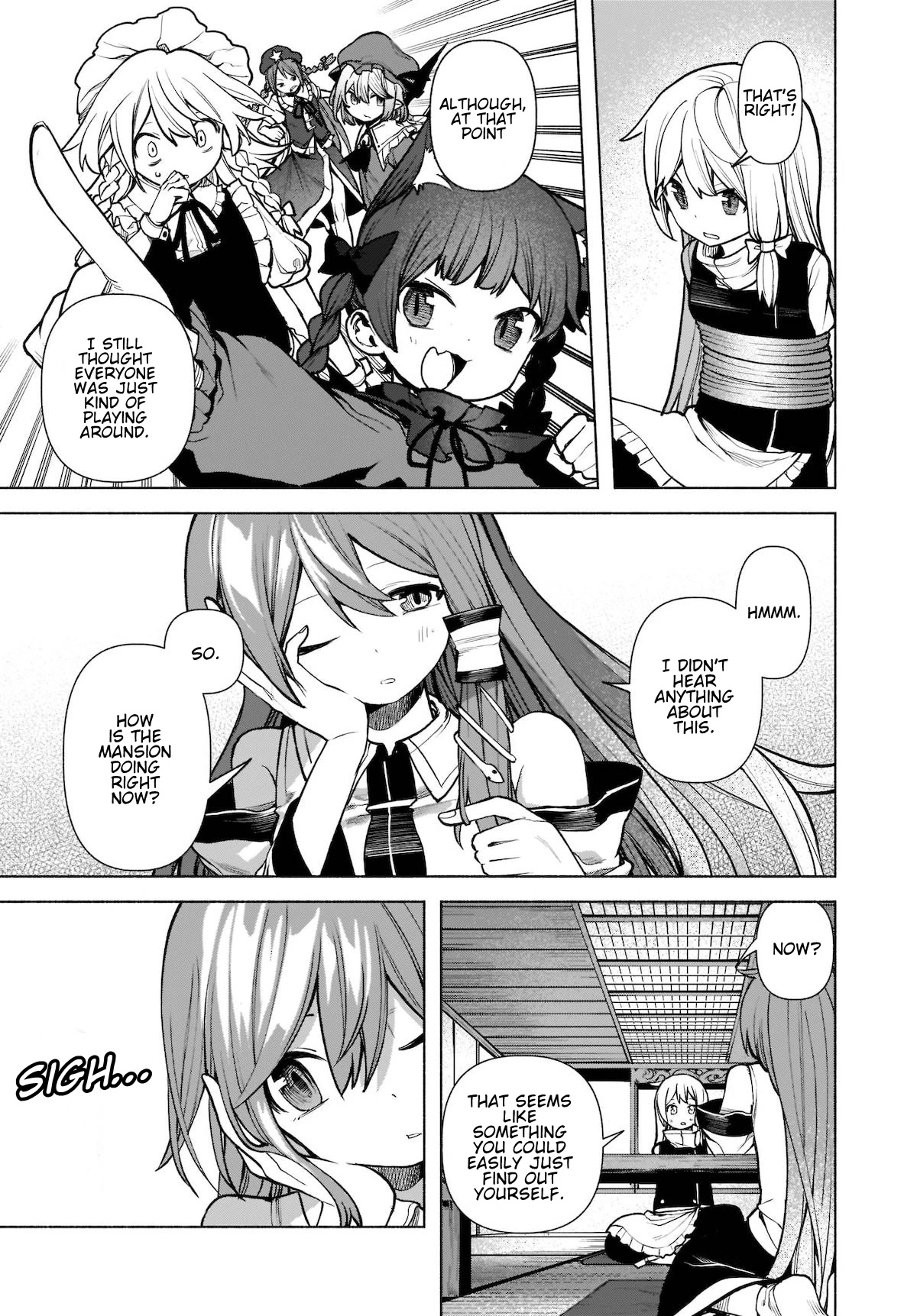 Touhou Chireikiden - Cheating Detective Satori Chapter 21 page 5 - Chapter 21: The Wind Circulates Through the Shrine Grounds (Pt. V)