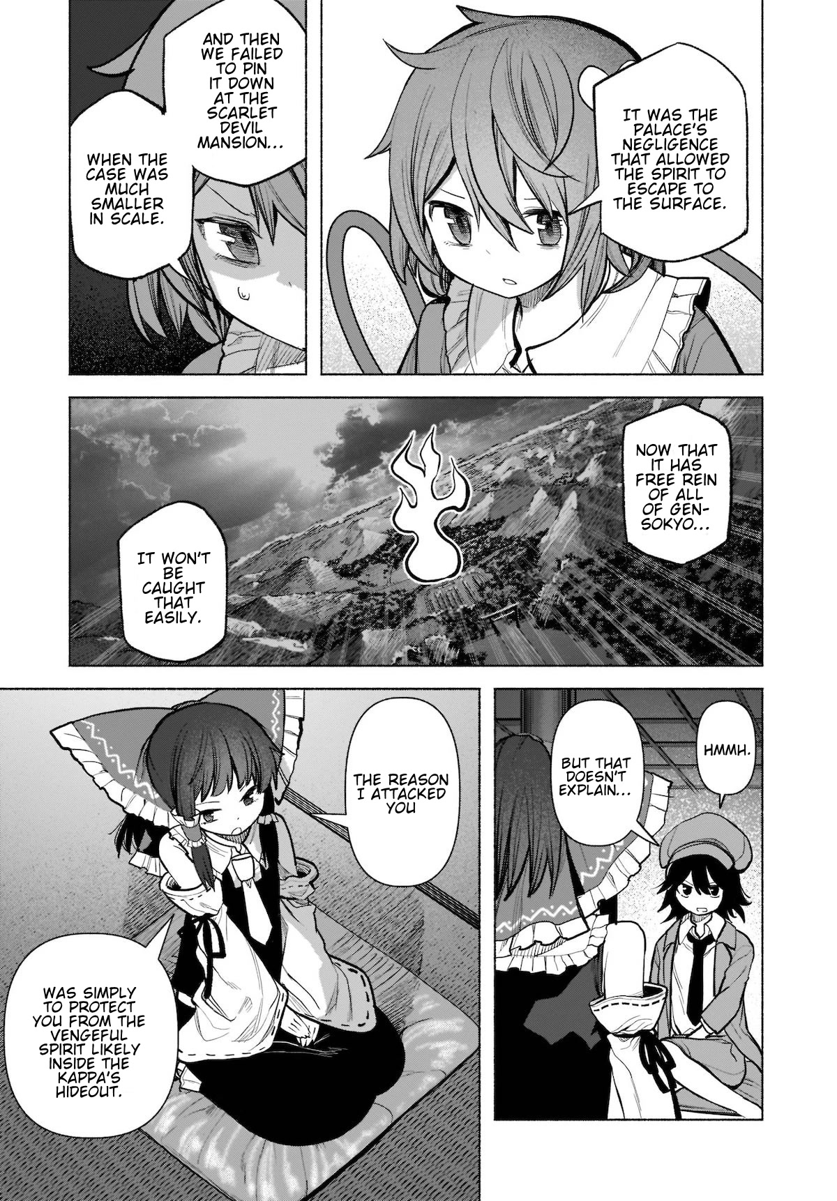 Touhou Chireikiden - Cheating Detective Satori Chapter 22 page 9 - Chapter 22: The Wind Circulates Through the Shrine Grounds (Pt. VI)