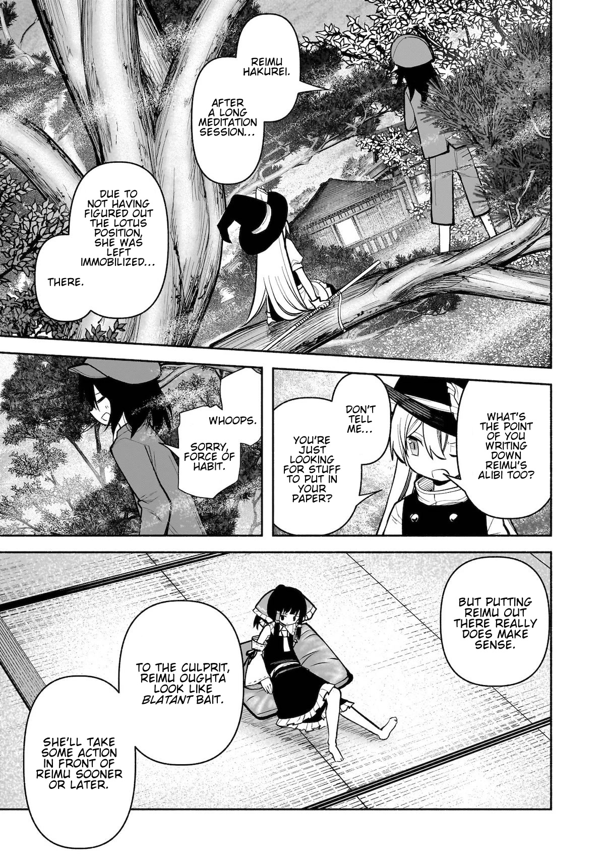 Touhou Chireikiden - Cheating Detective Satori Chapter 25 page 7 - Chapter 25: Why Do the Stars Shine Underground (Pt. III)