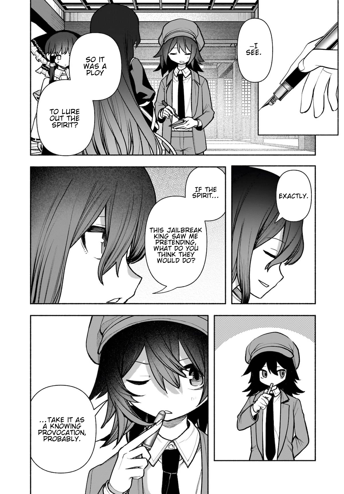 Touhou Chireikiden - Cheating Detective Satori Chapter 28 page 21 - Chapter 28: Why Do the Stars Shine Underground (Pt. VI)