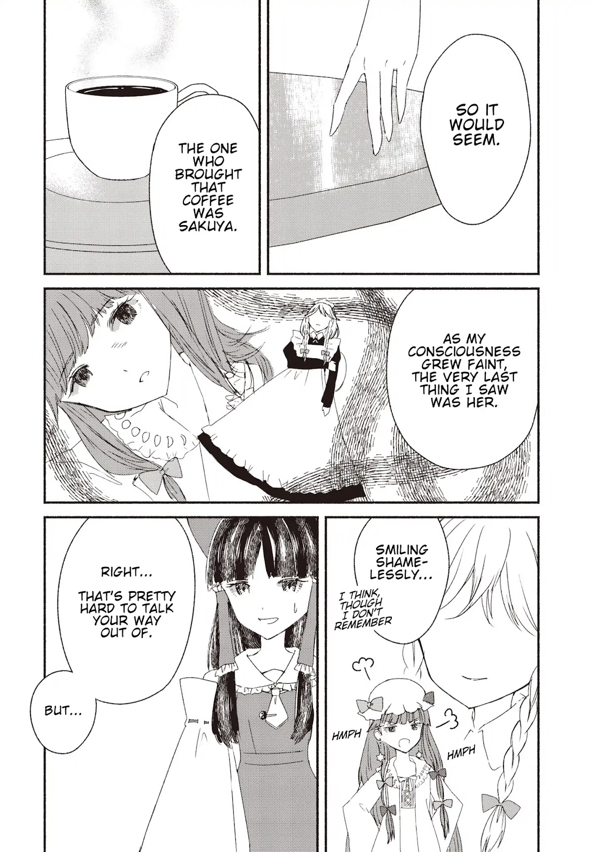 Touhou Chireikiden - Cheating Detective Satori Chapter 3 page 3 - Chapter 3