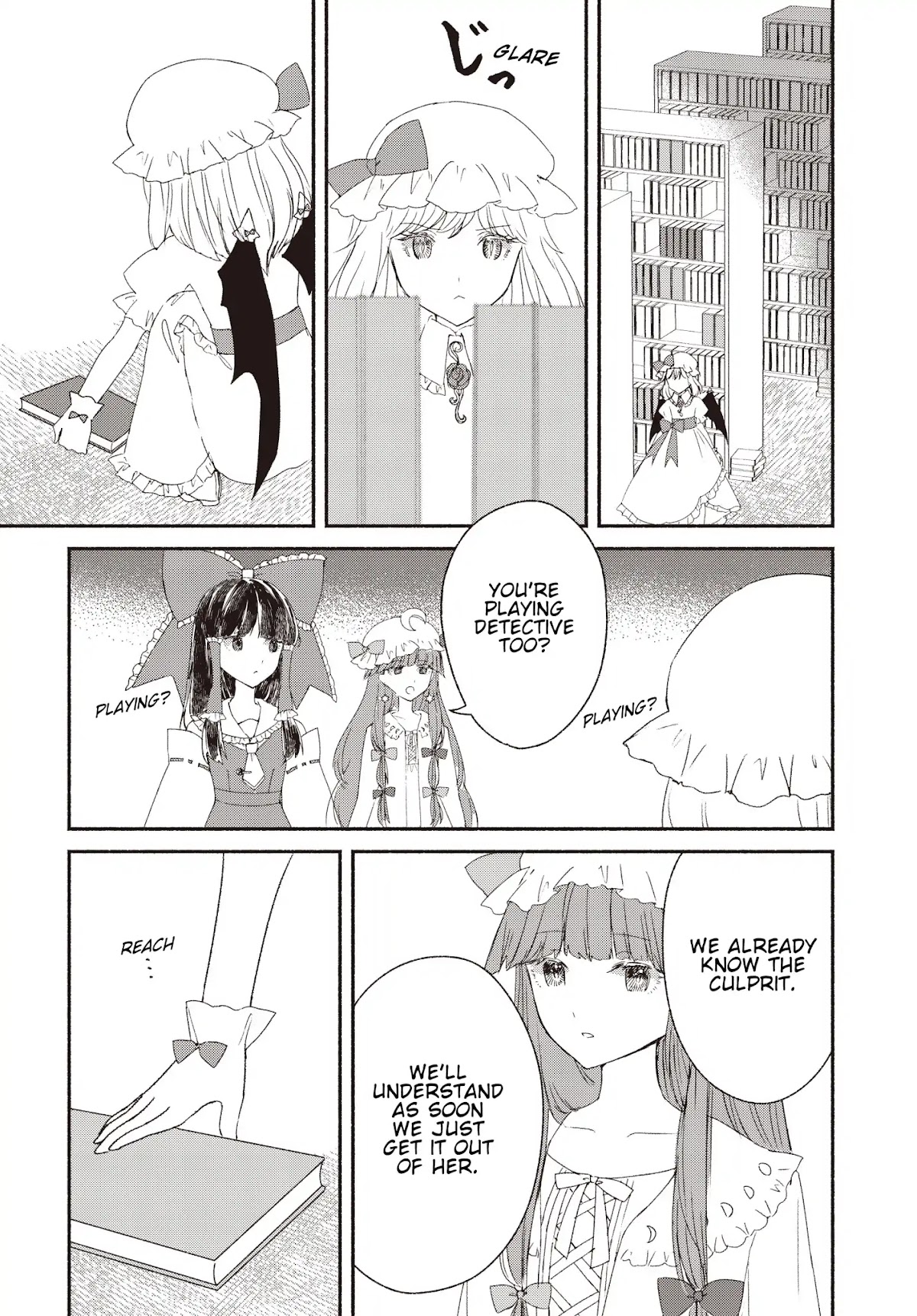 Touhou Chireikiden - Cheating Detective Satori Chapter 3 page 5 - Chapter 3