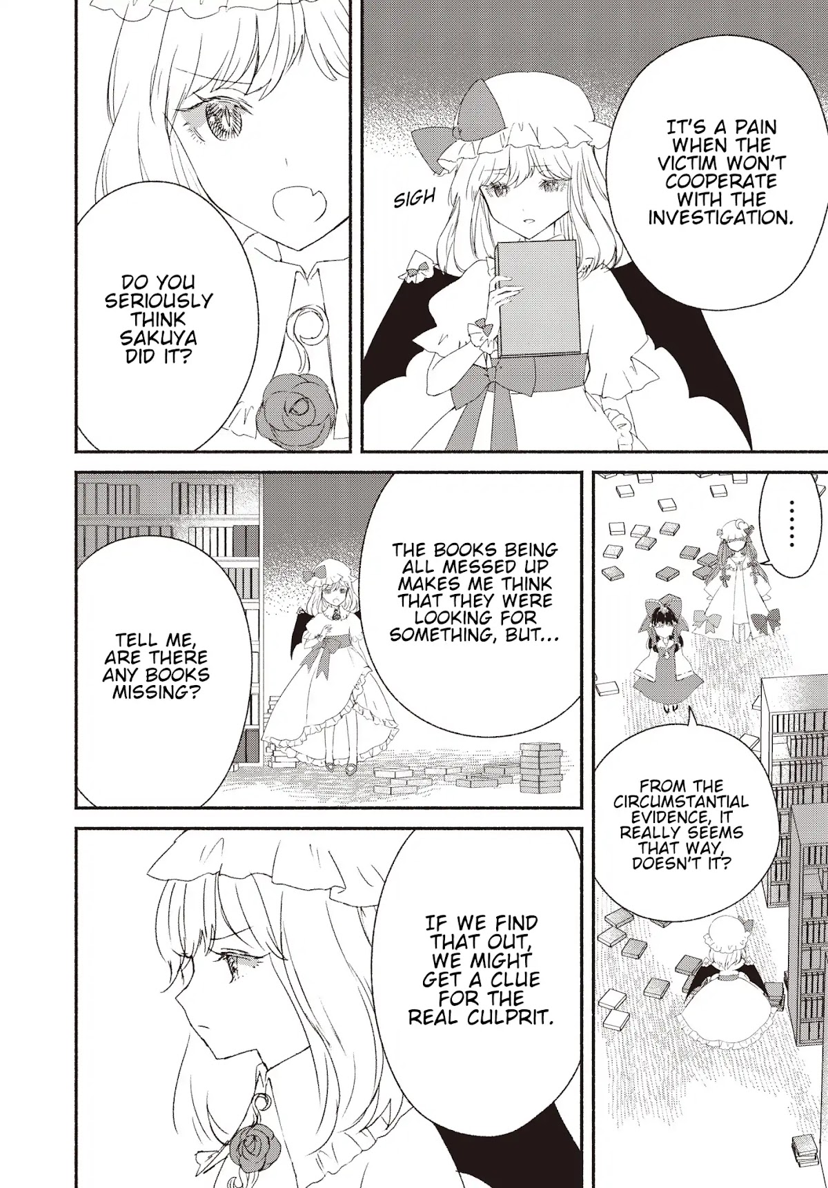 Touhou Chireikiden - Cheating Detective Satori Chapter 3 page 6 - Chapter 3