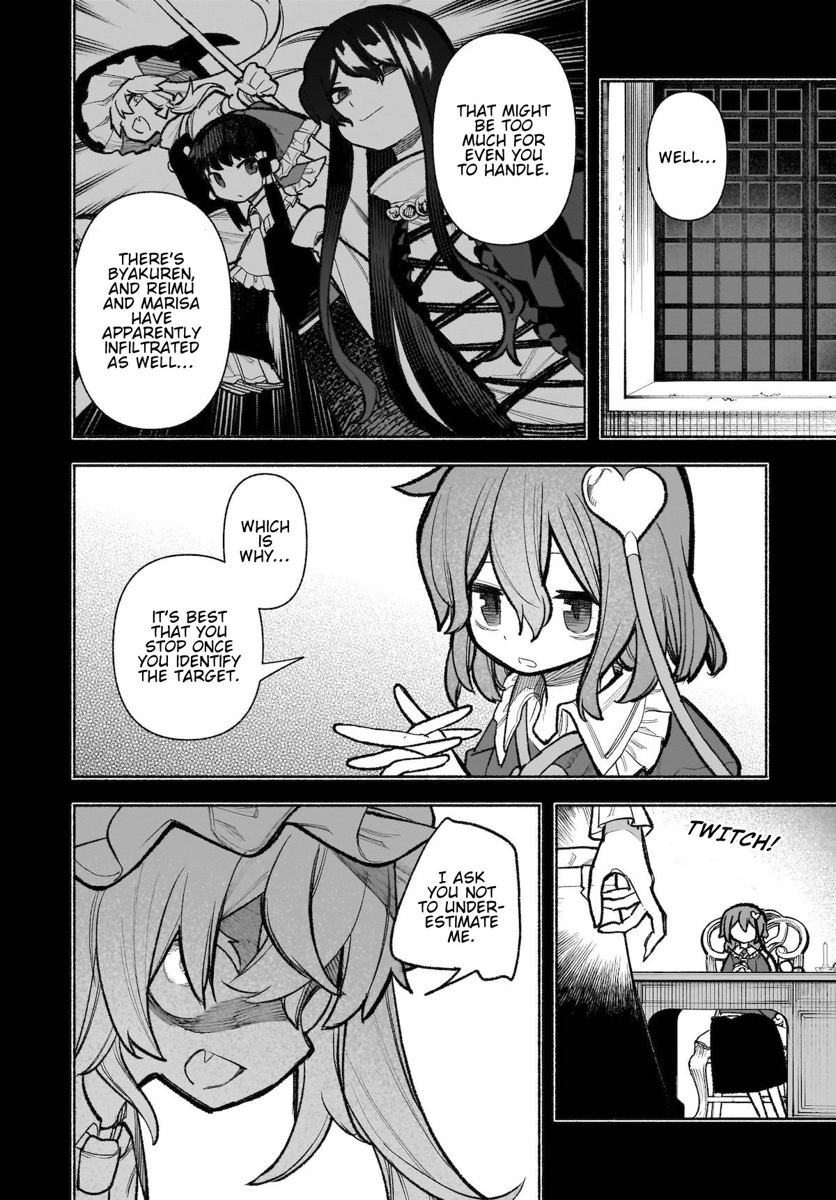 Touhou Chireikiden - Cheating Detective Satori Chapter 31 page 6 - Chapter 31: Subterranean Animosity (Pt. I)