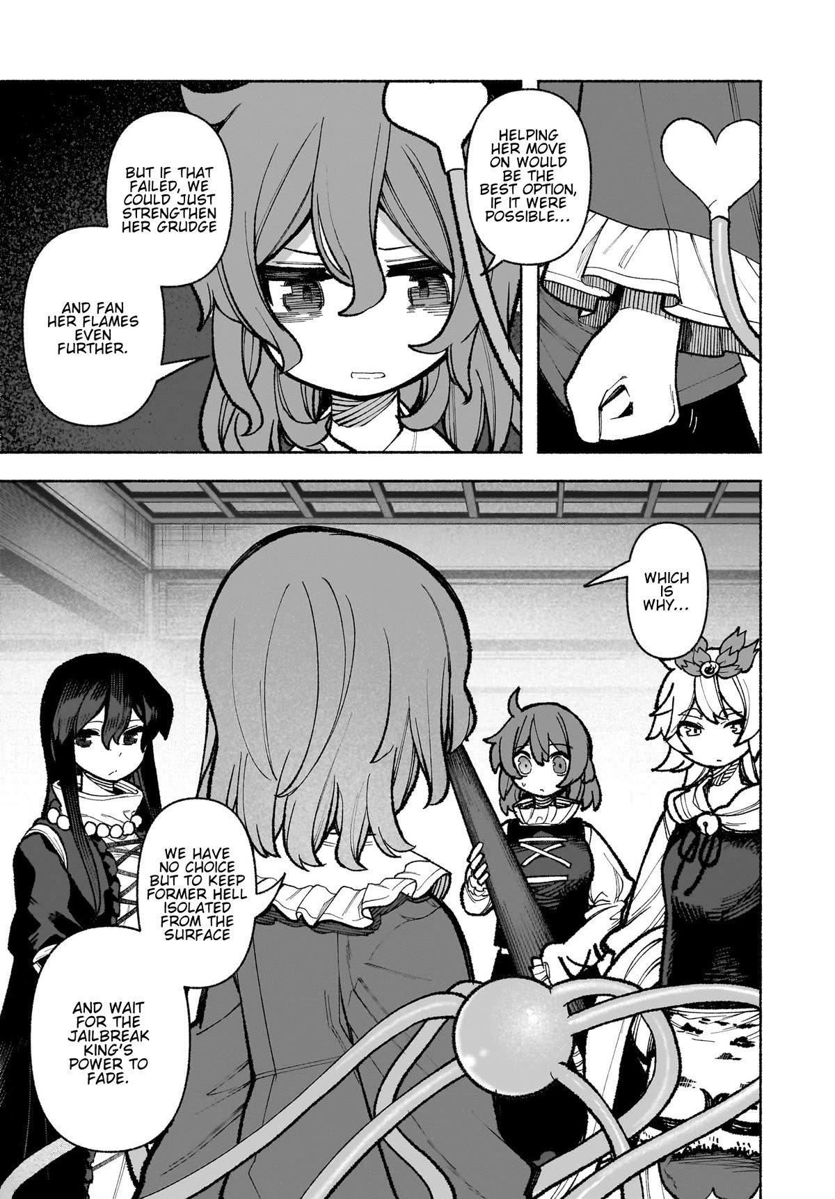 Touhou Chireikiden - Cheating Detective Satori Chapter 32 page 11 - Chapter 32: Subterranean Animosity (Pt. II)