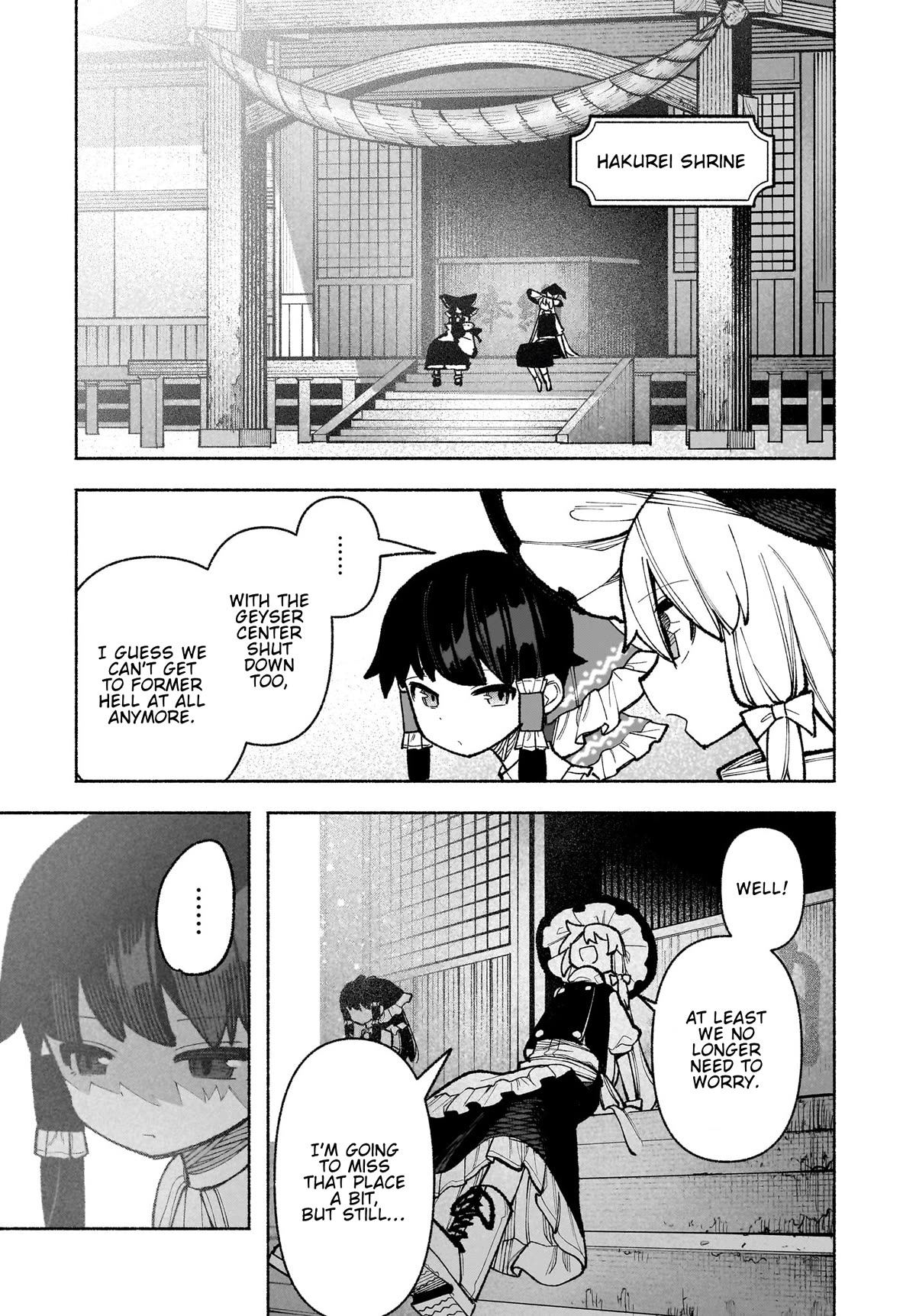 Touhou Chireikiden - Cheating Detective Satori Chapter 32 page 19 - Chapter 32: Subterranean Animosity (Pt. II)