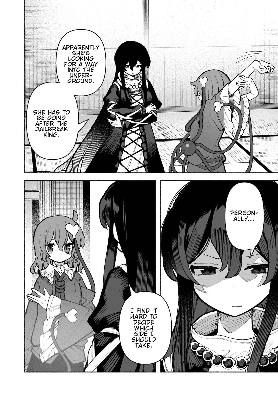 Touhou Chireikiden - Cheating Detective Satori Chapter 33 page 10 - Chapter 33: Subterranean Animosity (Pt. III)