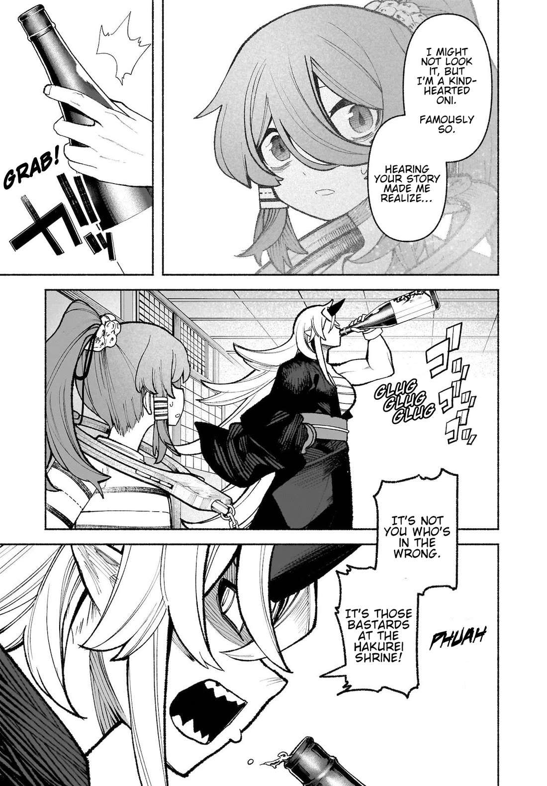 Touhou Chireikiden - Cheating Detective Satori Chapter 33 page 25 - Chapter 33: Subterranean Animosity (Pt. III)