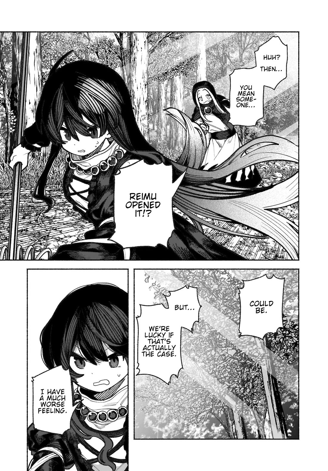 Touhou Chireikiden - Cheating Detective Satori Chapter 36 page 22 - Chapter 36: Subterranean Animosity (Pt. VI)