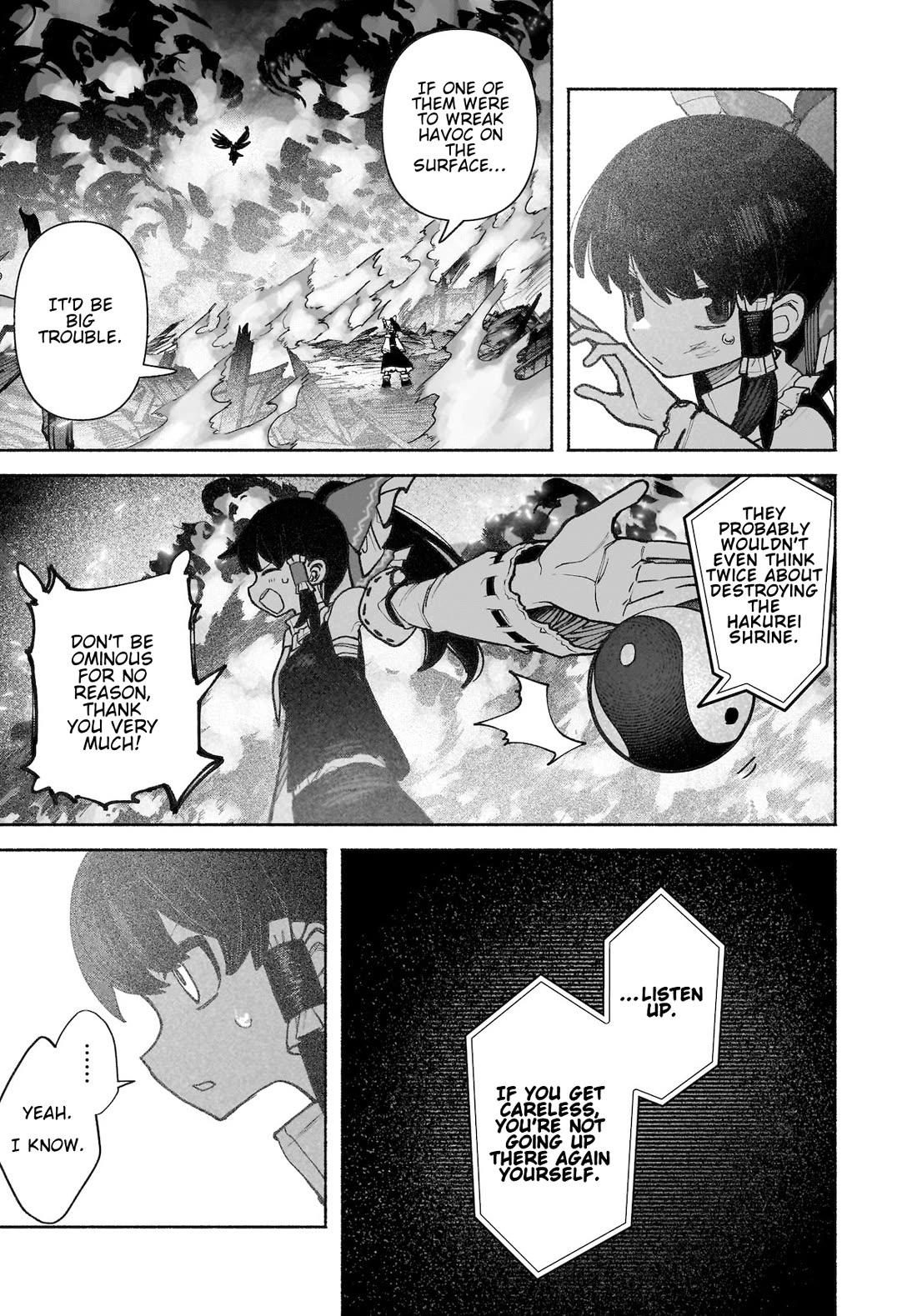 Touhou Chireikiden - Cheating Detective Satori Chapter 37 page 16 - Chapter 37: Subterranean Animosity (Pt. VII)
